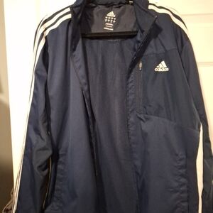 Adidas mens track jacket Large